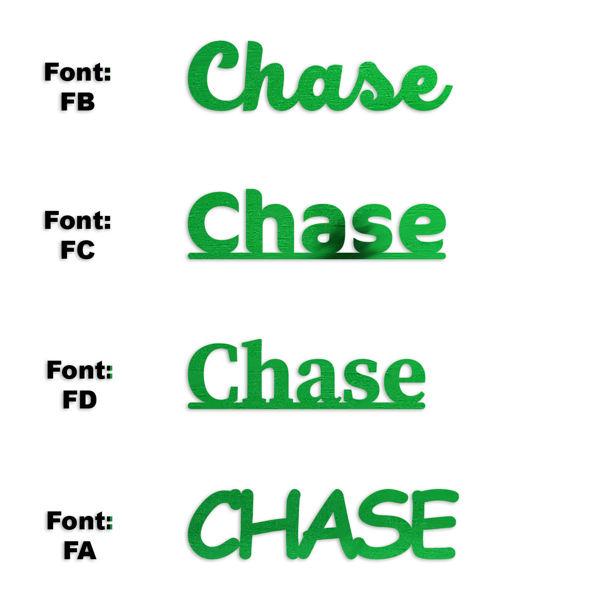 Custom-Fetti Boy - CHASE Green