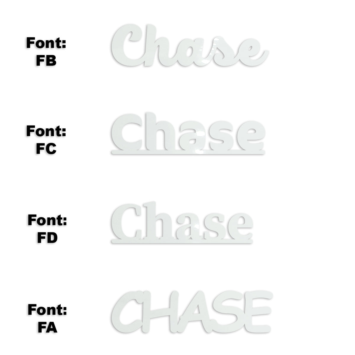 Custom-Fetti Boy - CHASE White