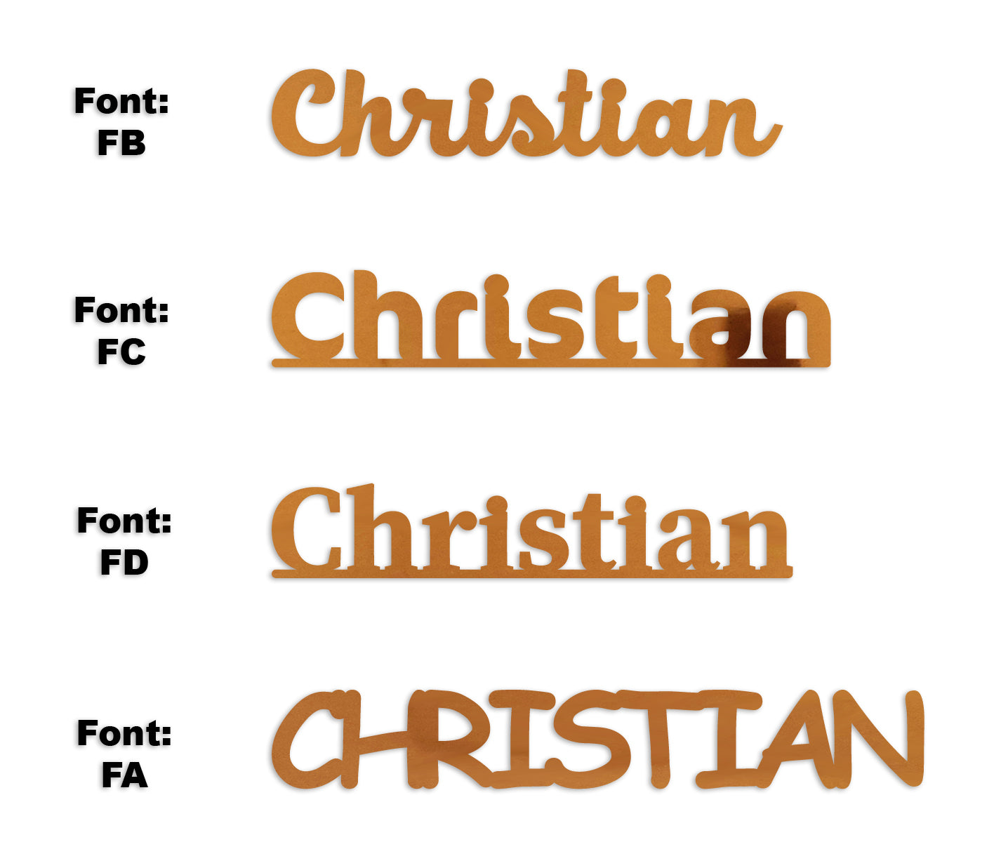 Custom-Fetti Boy - CHRISTIAN Orange