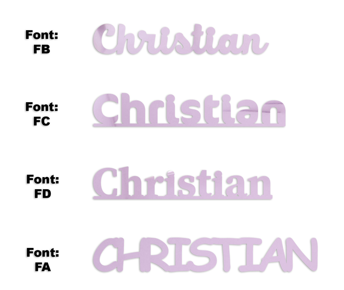 Custom-Fetti Boy - CHRISTIAN Pink