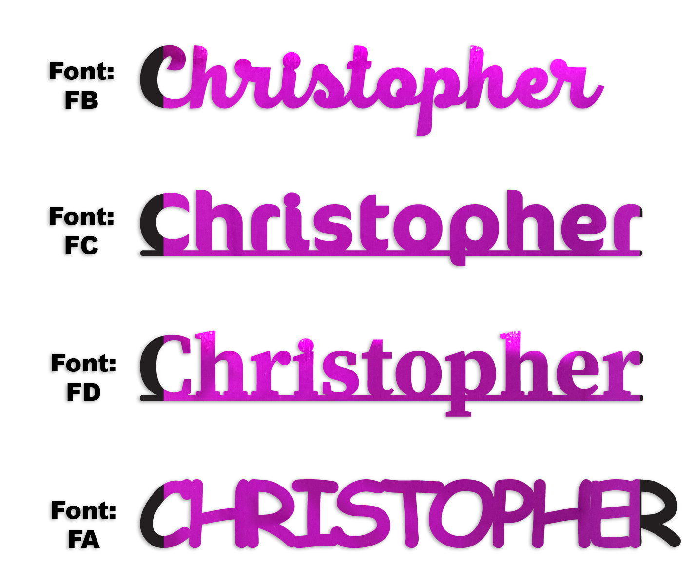 Custom-Fetti Boy - CHRISTOPHER Fuchsia