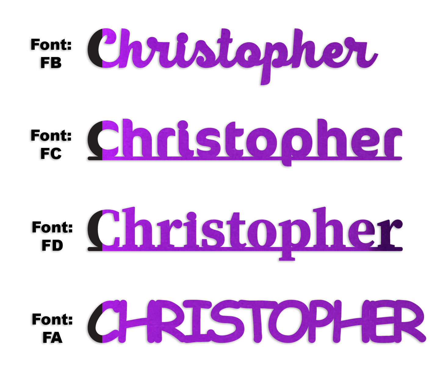 Custom-Fetti Boy - CHRISTOPHER Purple