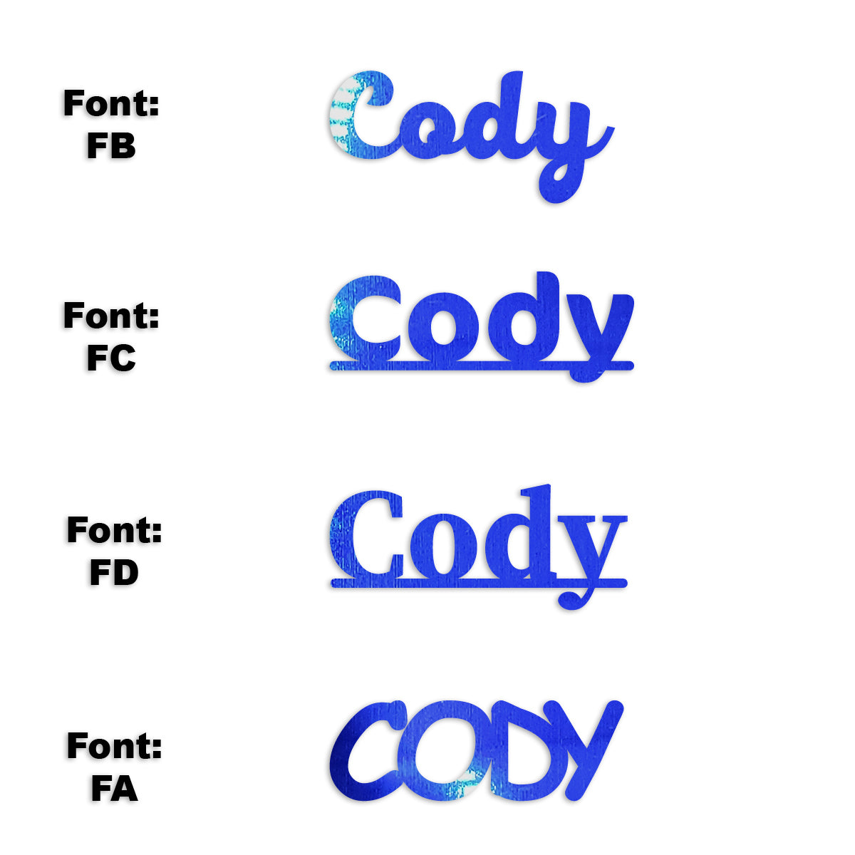 Custom-Fetti Boy - CODY Blue Royal