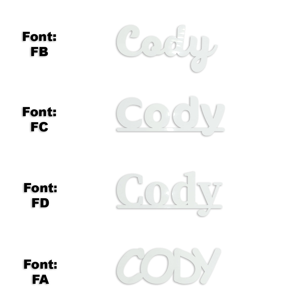 Custom-Fetti Boy - CODY White