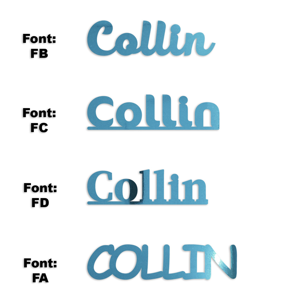 Custom-Fetti Boy - COLLIN Blue Sky