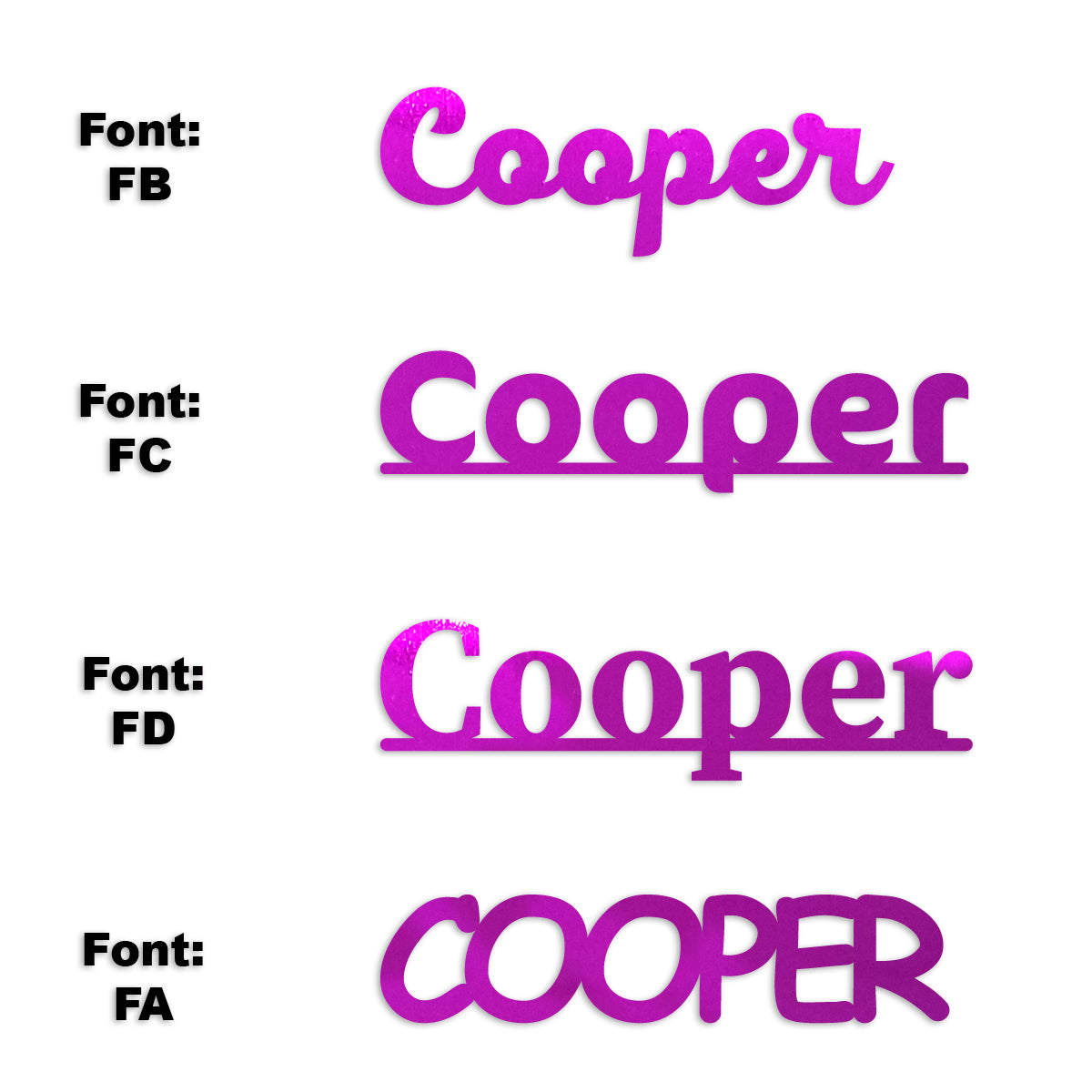 Custom-Fetti Boy - COOPER Fuchsia