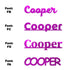 Custom-Fetti Boy - COOPER Fuchsia