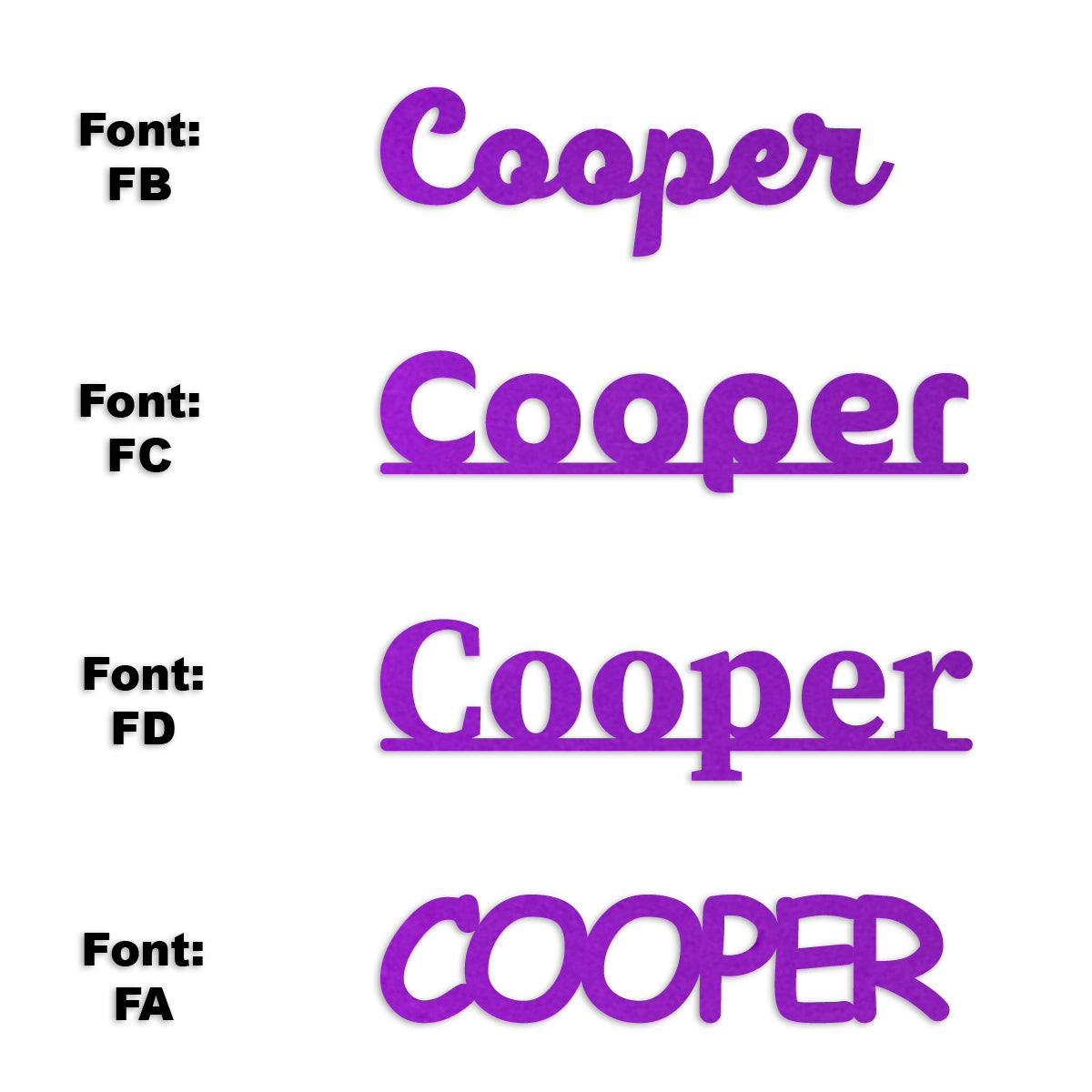 Custom-Fetti Boy - COOPER Purple