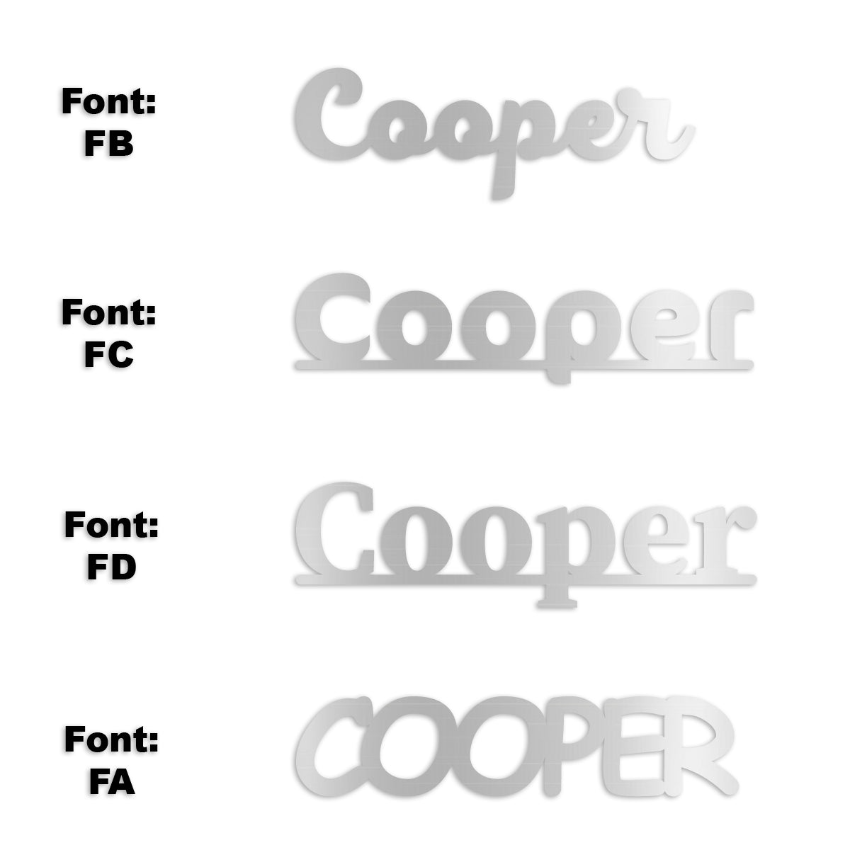 Custom-Fetti Boy - COOPER Silver