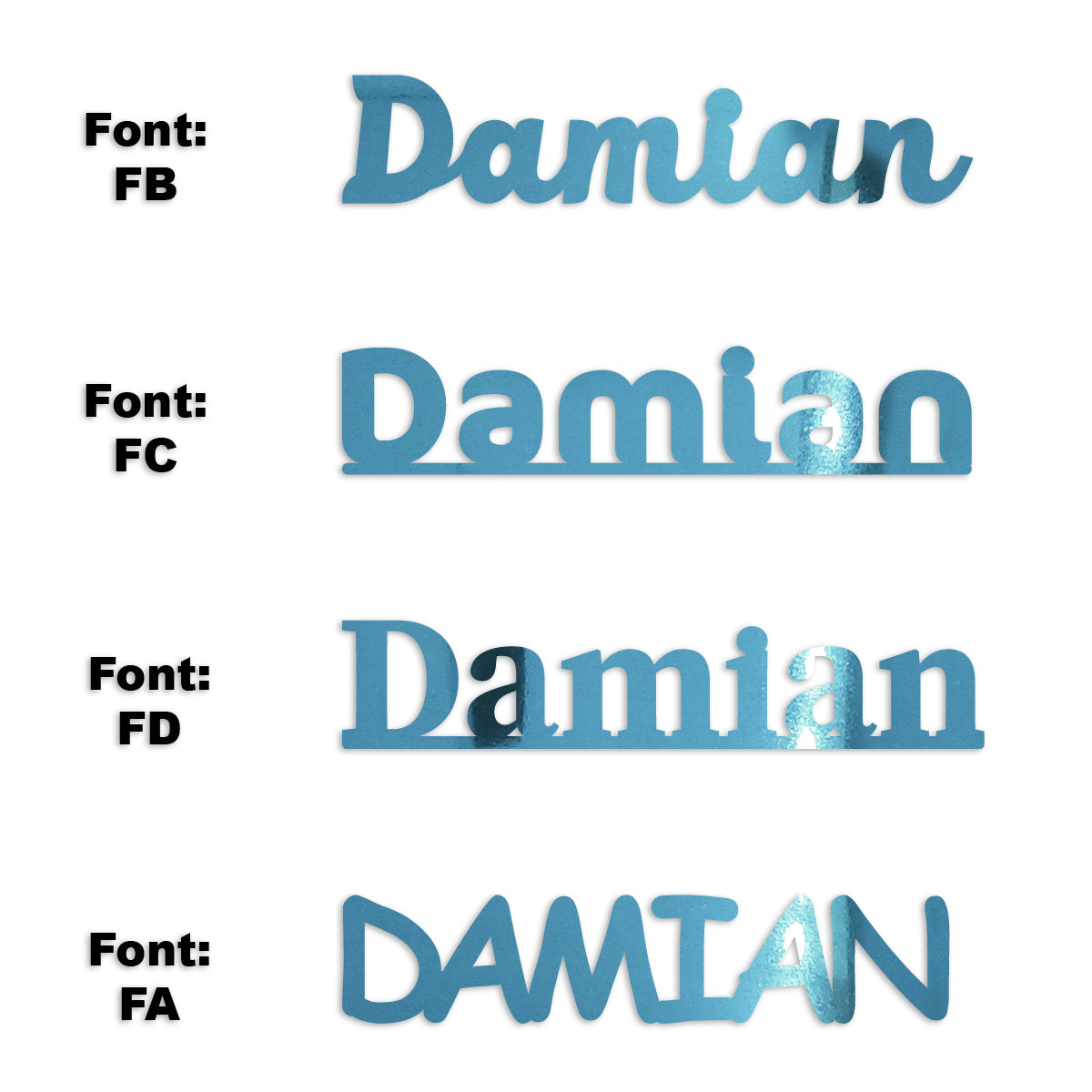 Custom-Fetti Boy - DAMIAN Blue Sky