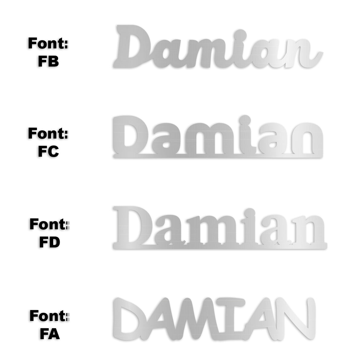 Custom-Fetti Boy - DAMIAN Silver