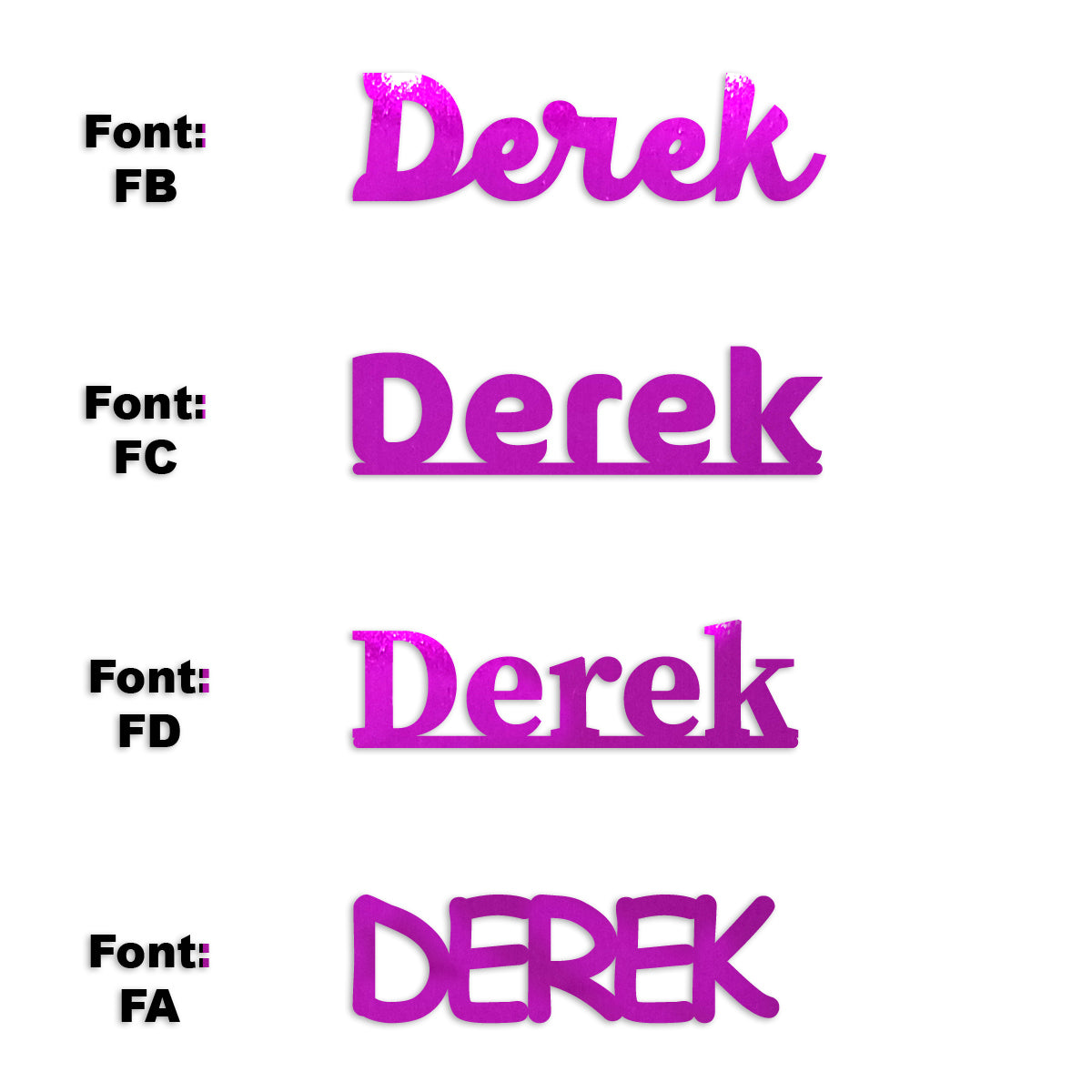 Custom-Fetti Boy - DEREK Fuchsia