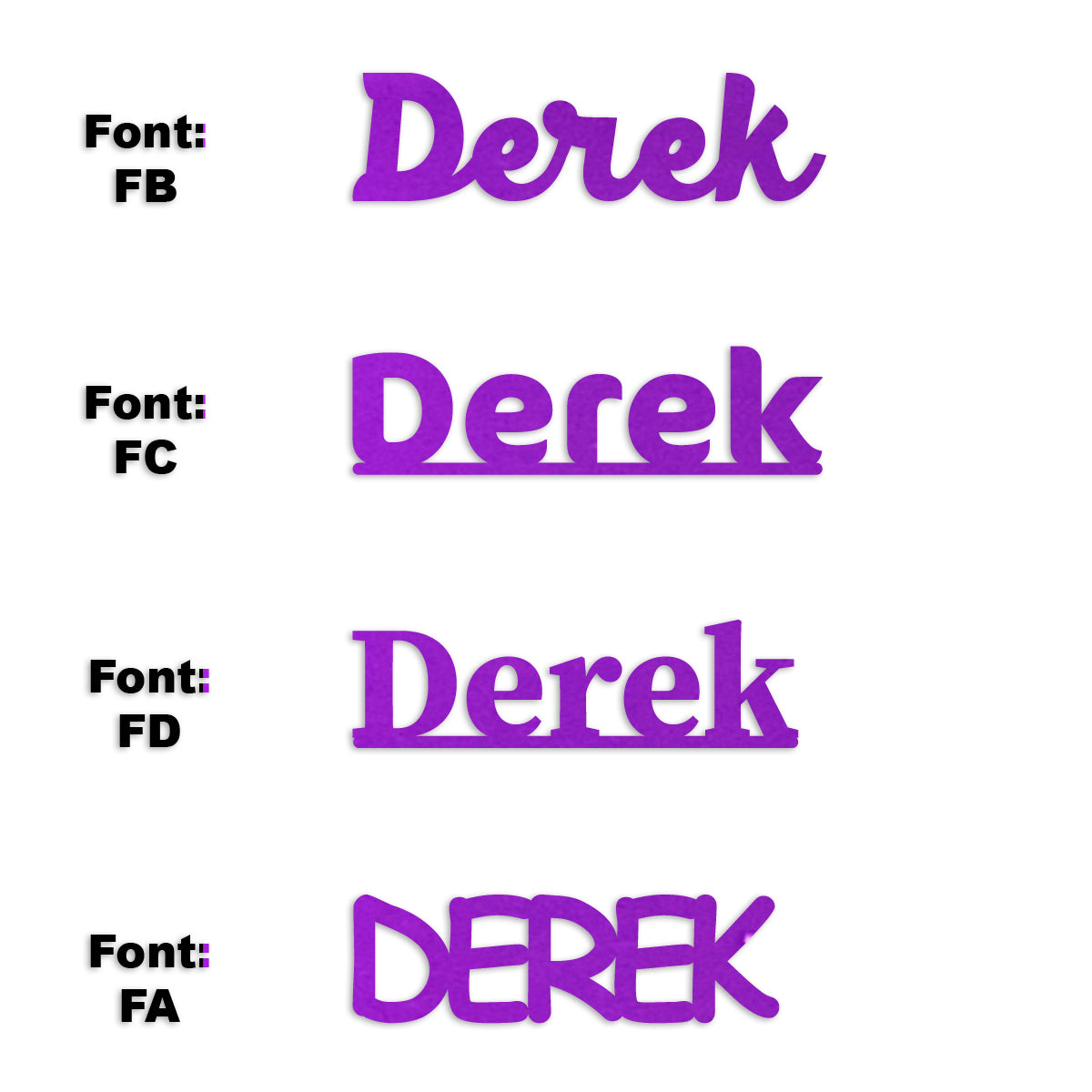 Custom-Fetti Boy - DEREK Purple