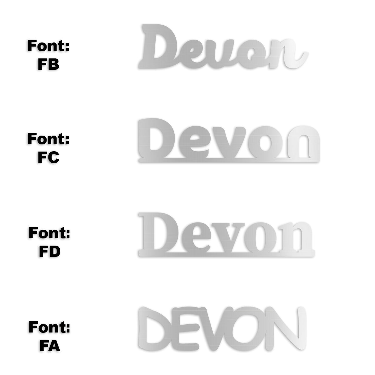 Custom-Fetti Boy - DEVON Silver