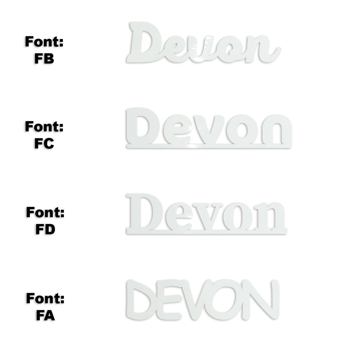 Custom-Fetti Boy - DEVON White