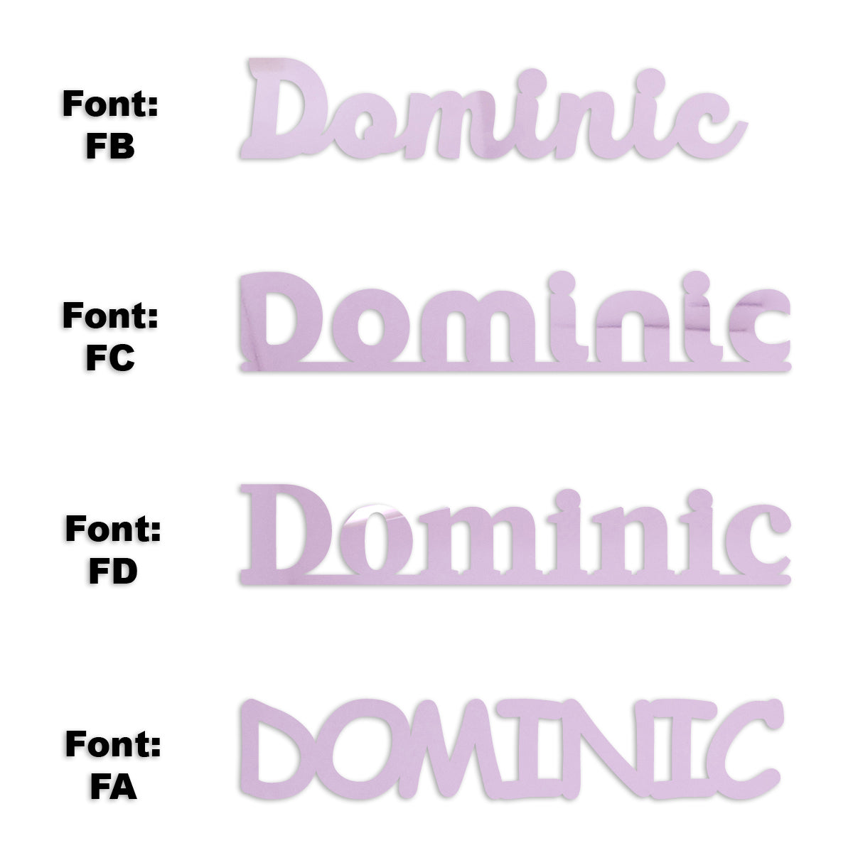 Custom-Fetti Boy - DOMINIC Pink