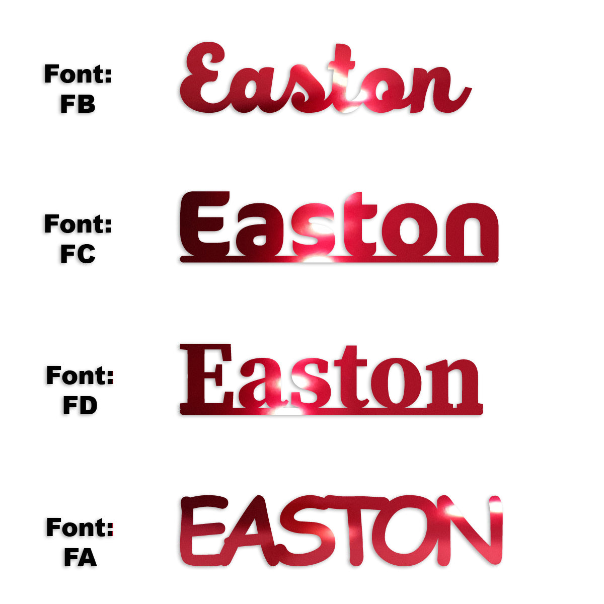 Custom-Fetti Boy - EASTON Red