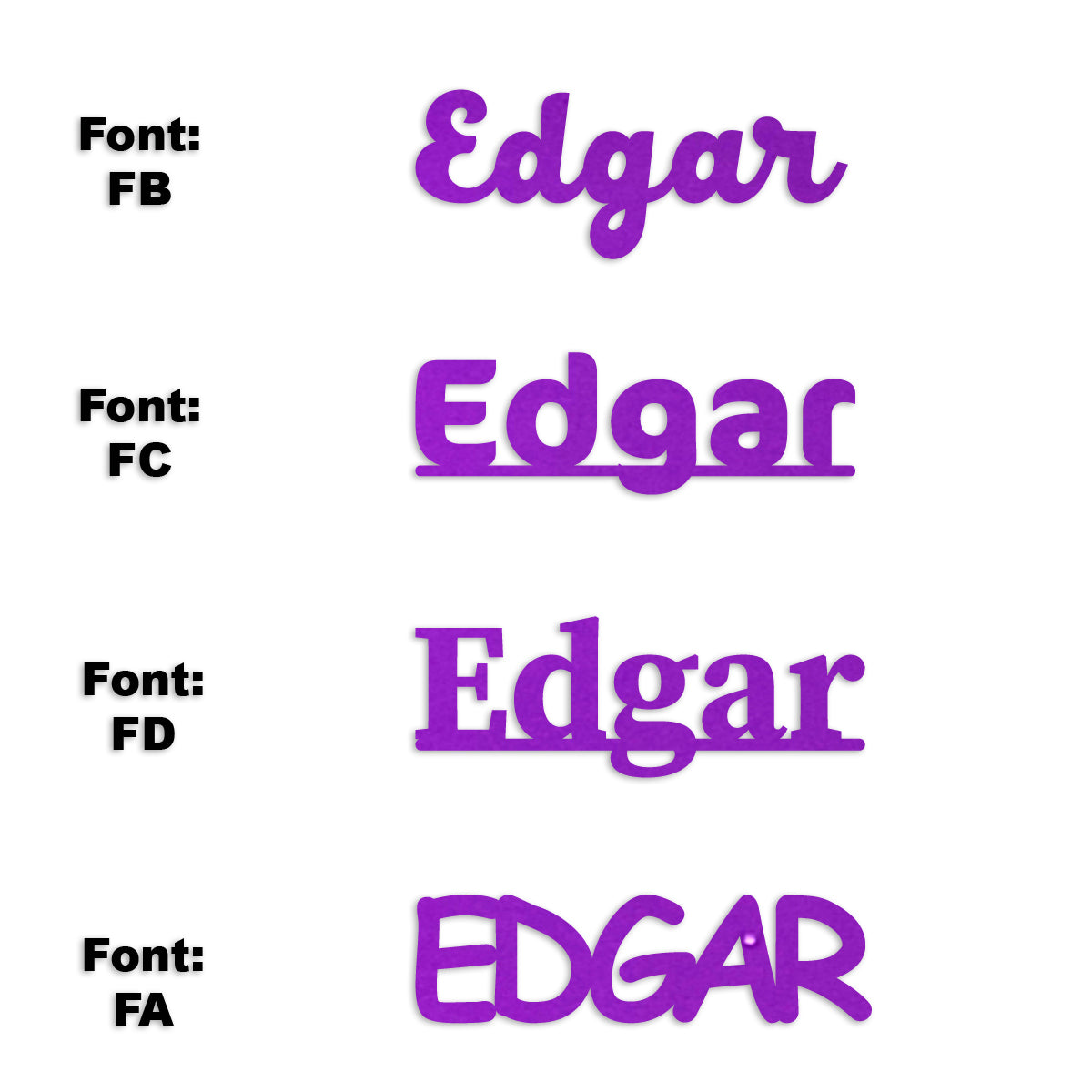 Custom-Fetti Boy - EDGAR Purple