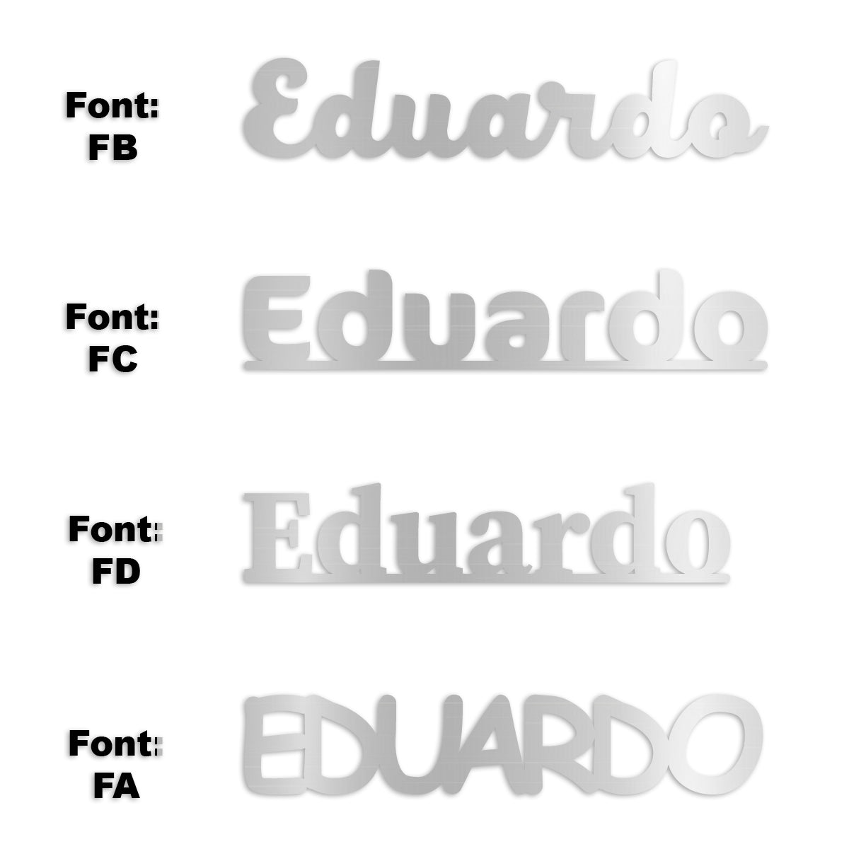 Custom-Fetti Boy - EDUARDO Silver