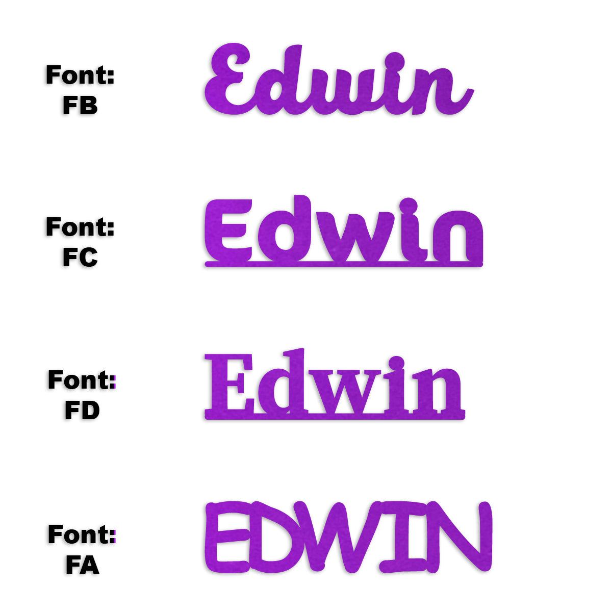 Custom-Fetti Boy - EDWIN Purple