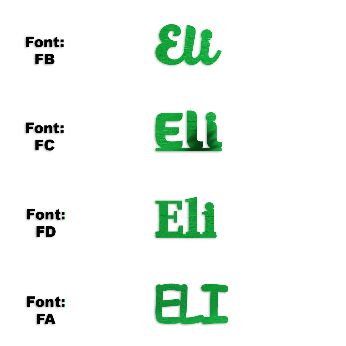 Custom-Fetti Boy - ELI Green