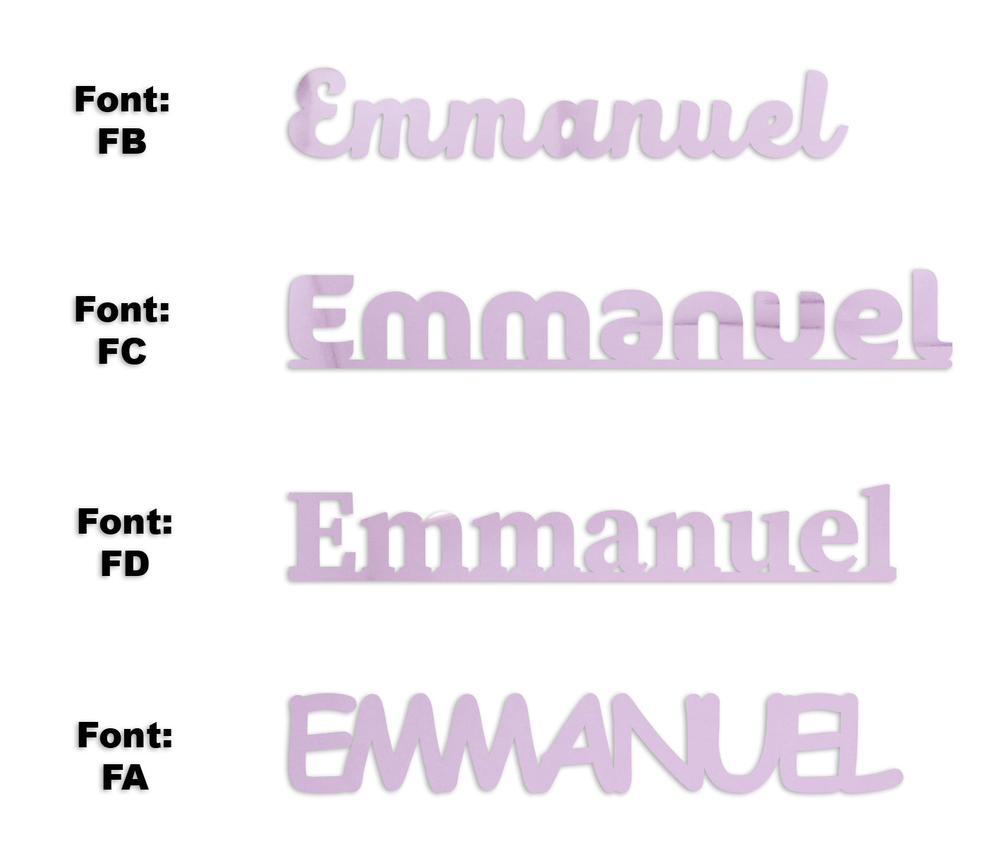 Custom-Fetti Boy - EMMANUEL Pink