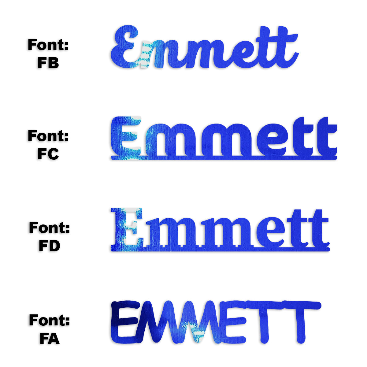 Custom-Fetti Boy - EMMETT Blue Royal