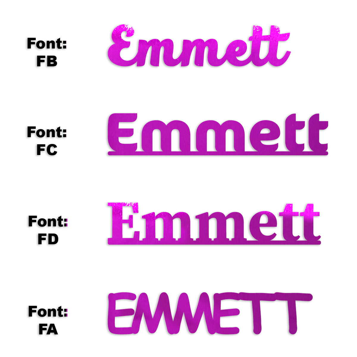 Custom-Fetti Boy - EMMETT Fuchsia