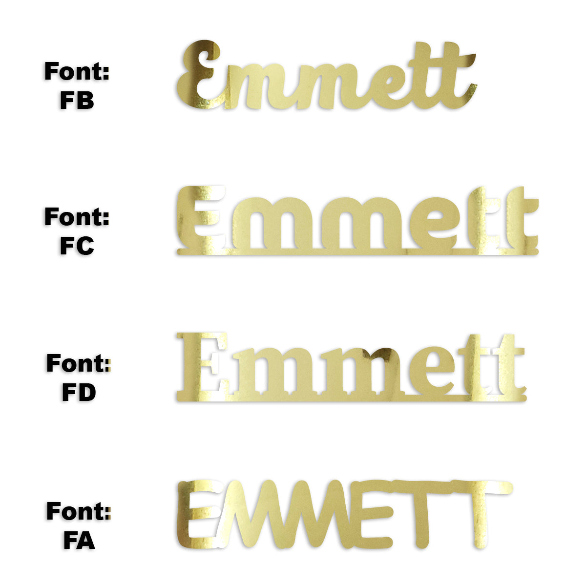 Custom-Fetti Boy - EMMETT Gold