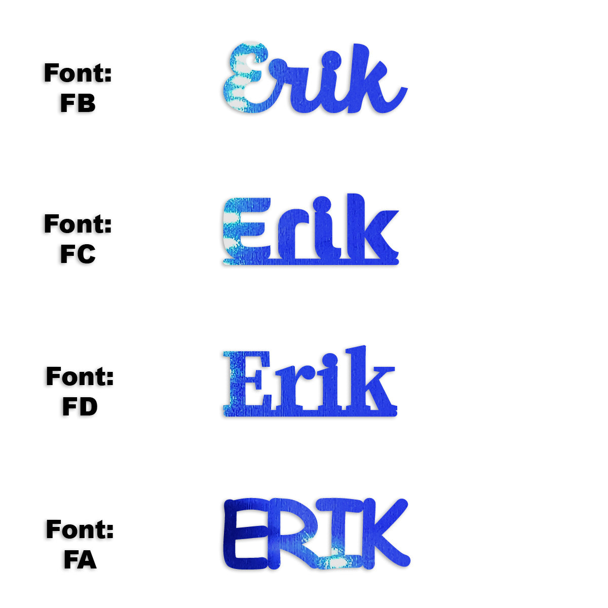 Custom-Fetti Boy - ERIK Blue Royal