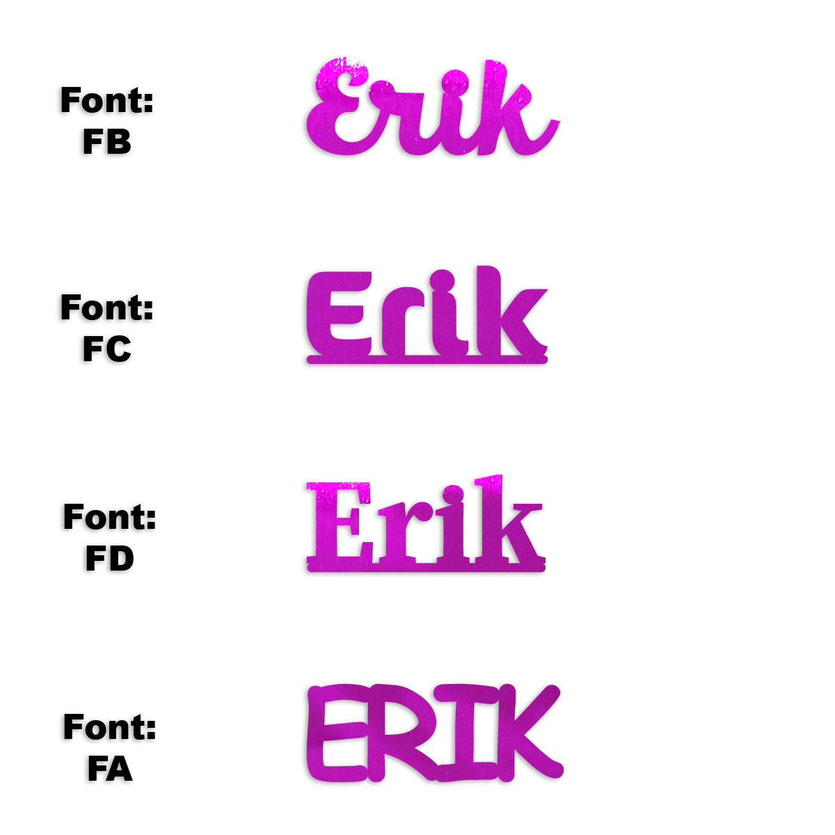 Custom-Fetti Boy - ERIK Fuchsia