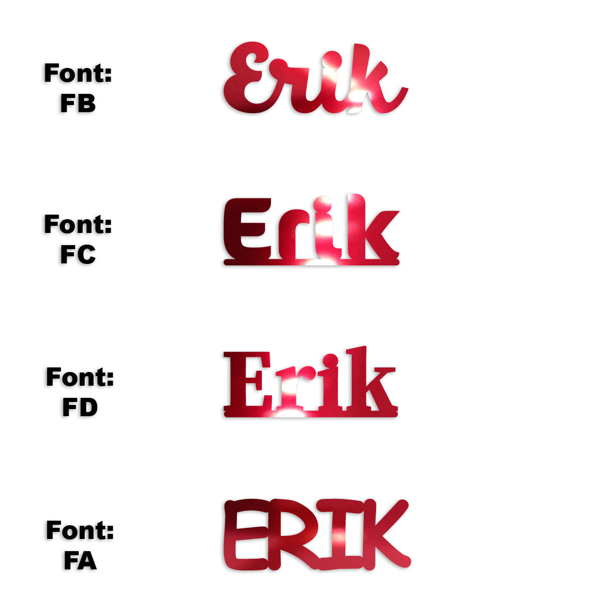 Custom-Fetti Boy - ERIK Red