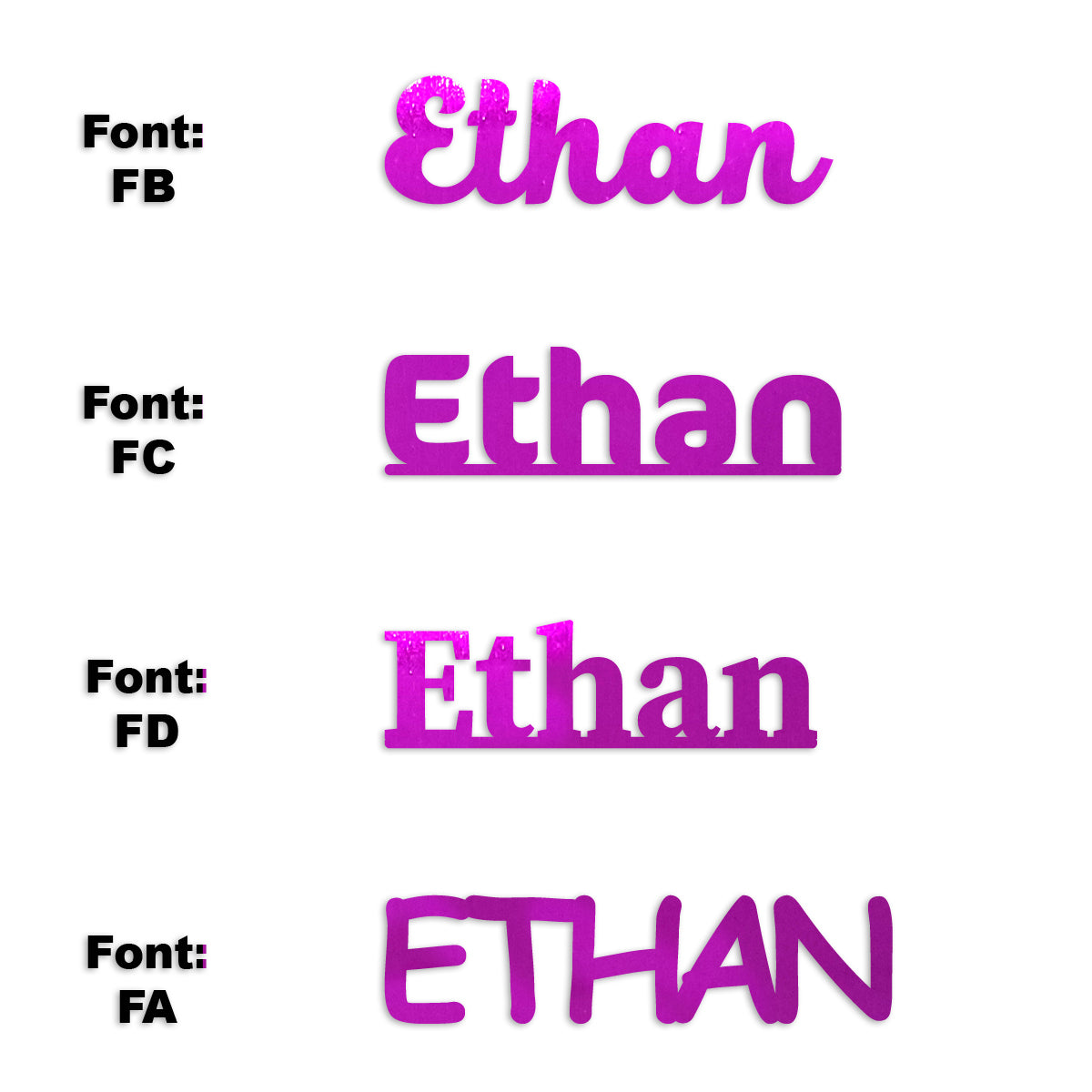 Custom-Fetti Boy - ETHAN Fuchsia