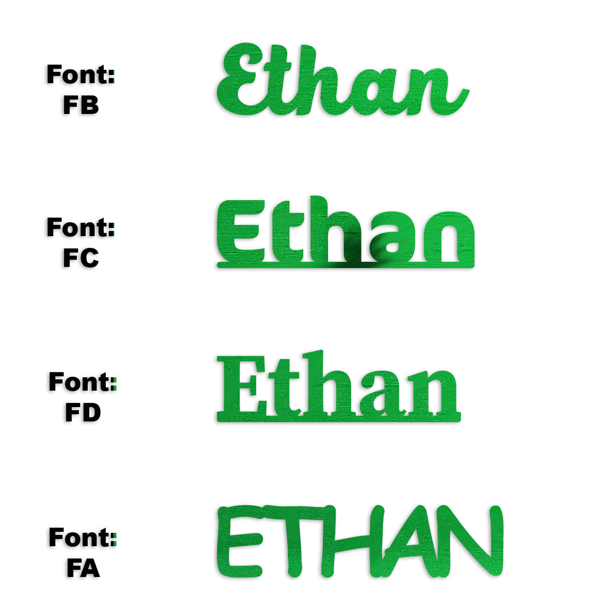 Custom-Fetti Boy - ETHAN Green