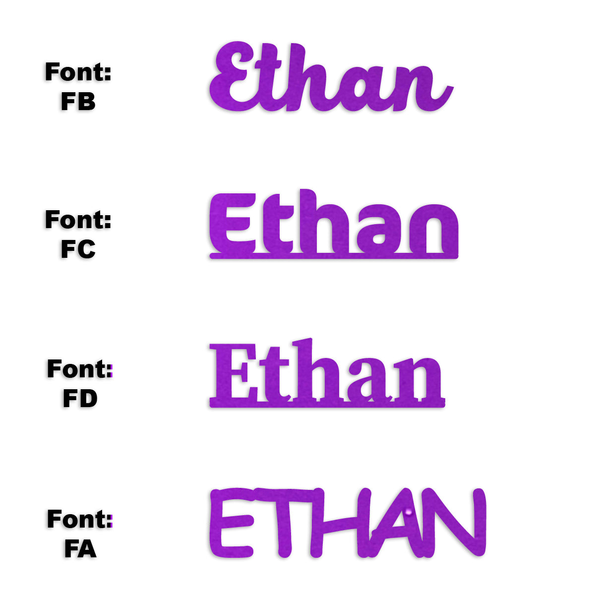 Custom-Fetti Boy - ETHAN Purple