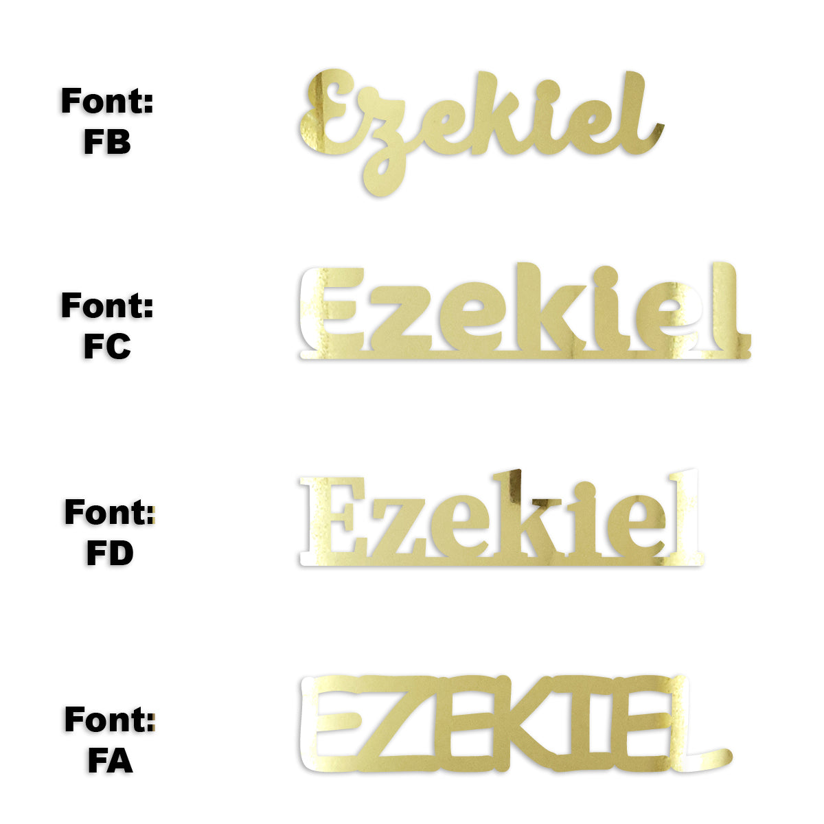 Custom-Fetti Boy - EZEKIEL Gold