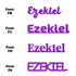 Custom-Fetti Boy - EZEKIEL Purple