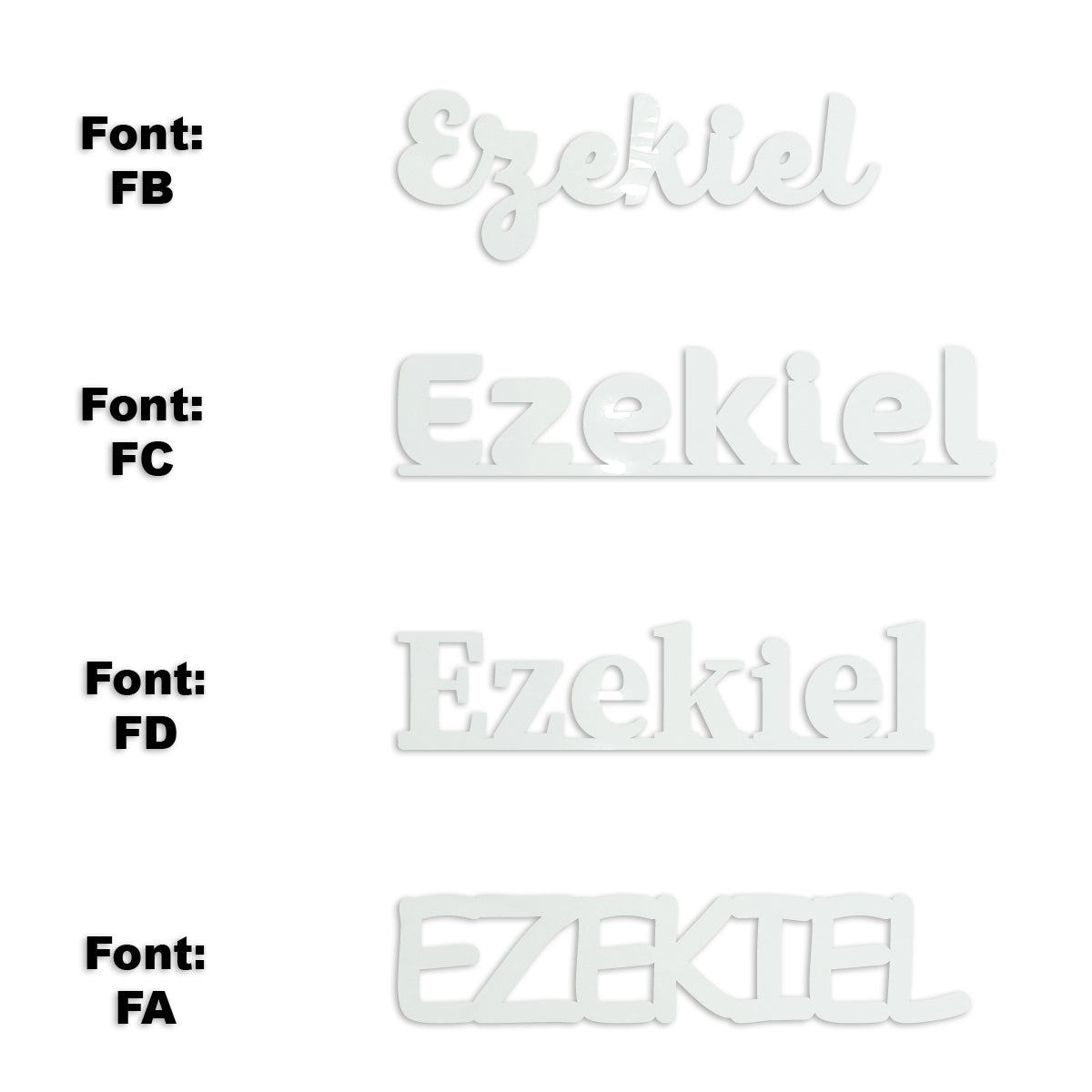 Custom-Fetti Boy - EZEKIEL White