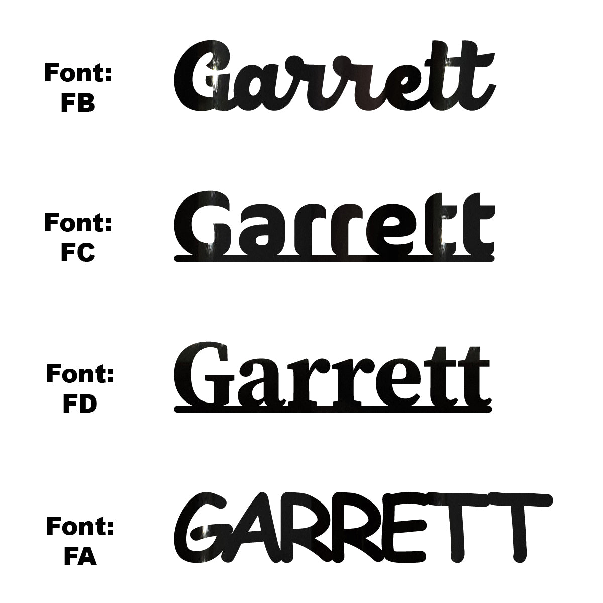 Custom-Fetti Boy - GARRETT Black