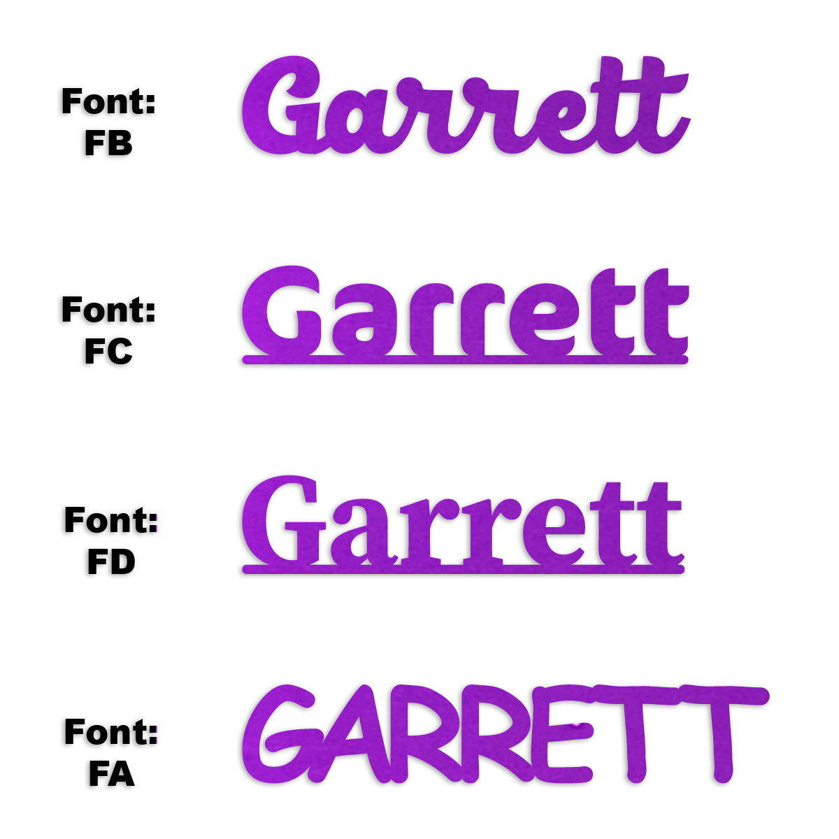 Custom-Fetti Boy - GARRETT Purple