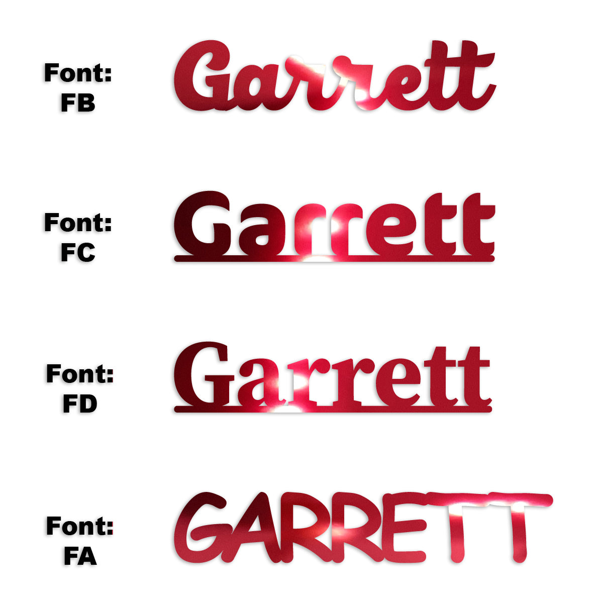 Custom-Fetti Boy - GARRETT Red