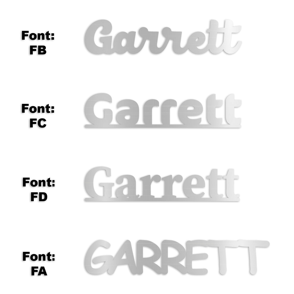 Custom-Fetti Boy - GARRETT Silver