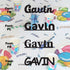 Custom-Fetti Boy - GAVIN Black