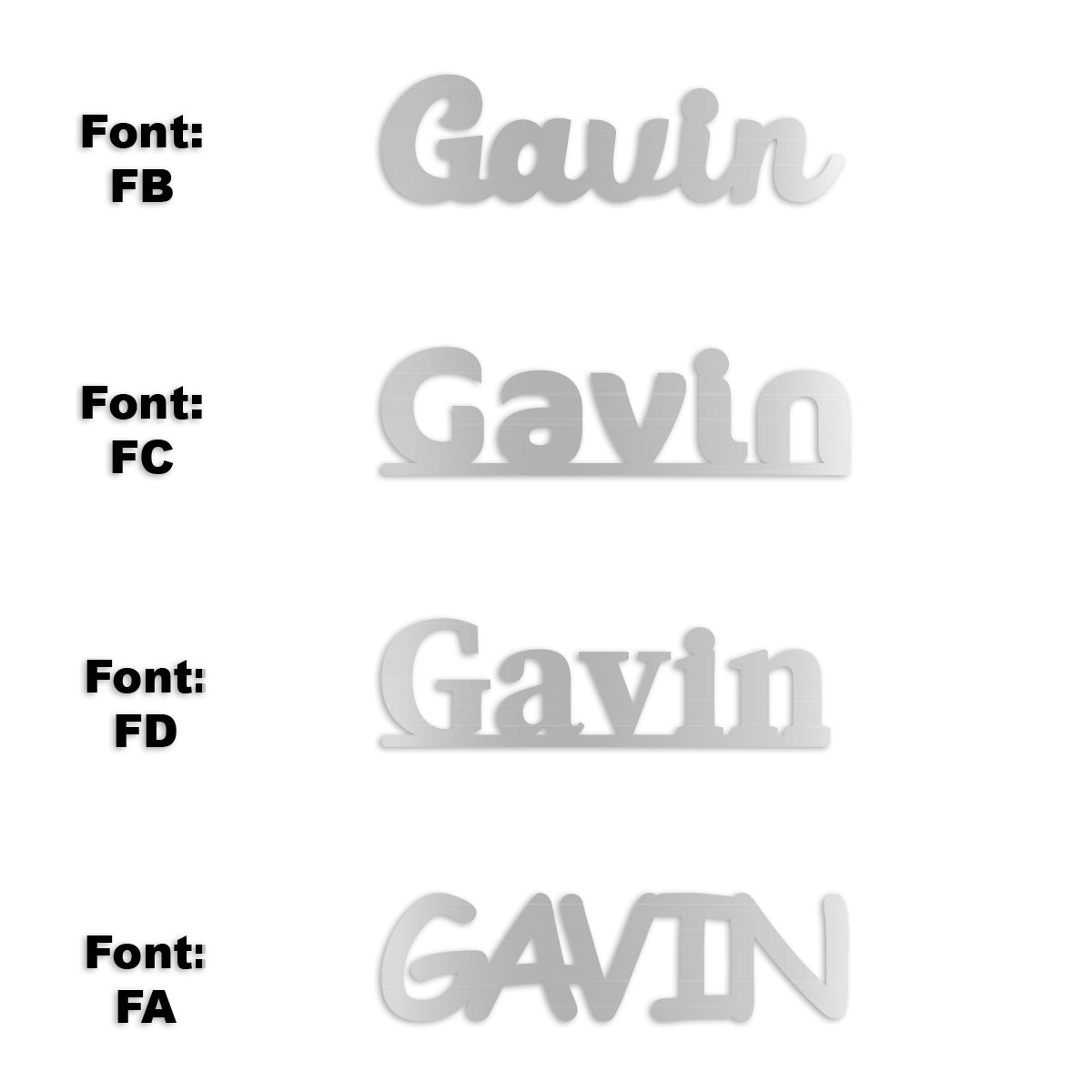 Custom-Fetti Boy - GAVIN Silver