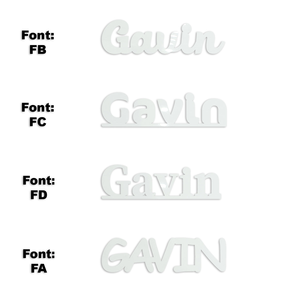 Custom-Fetti Boy - GAVIN White