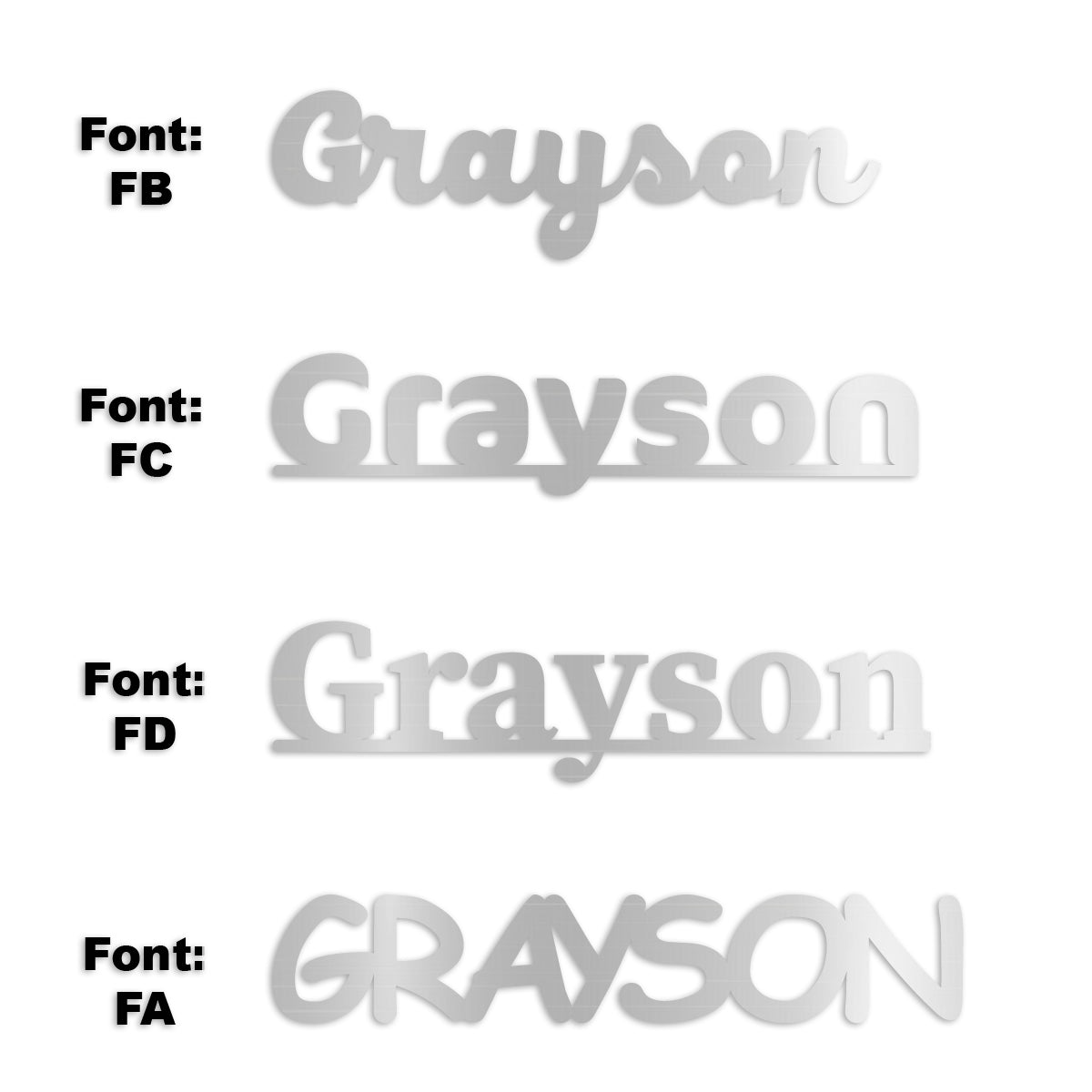 Custom-Fetti Boy - GRAYSON Silver