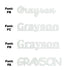 Custom-Fetti Boy - GRAYSON White