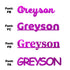 Custom-Fetti Boy - GREYSON Fuchsia