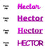 Custom-Fetti Boy - HECTOR Fuchsia