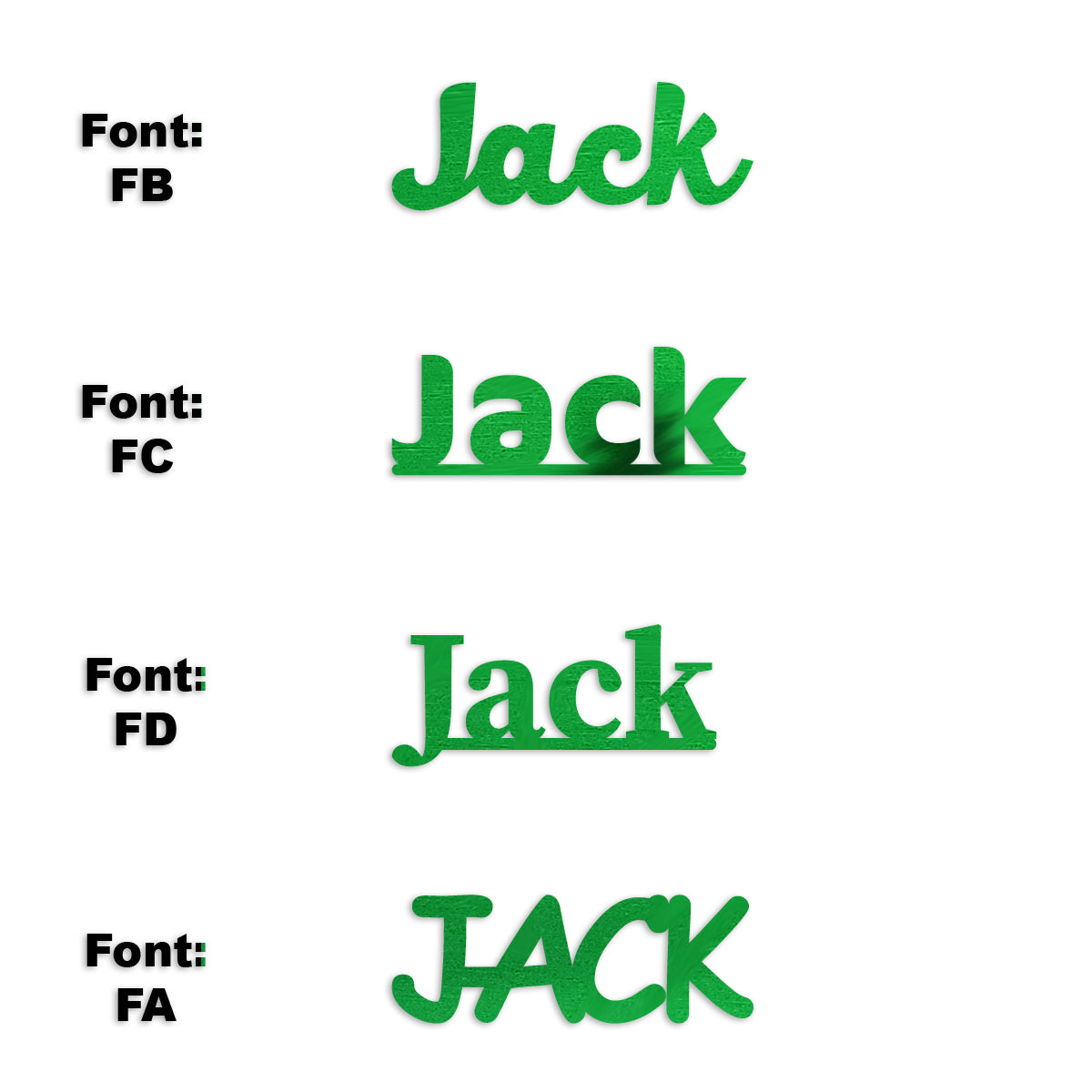 Custom-Fetti Boy - JACK Green